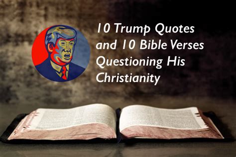 bible verses about trump